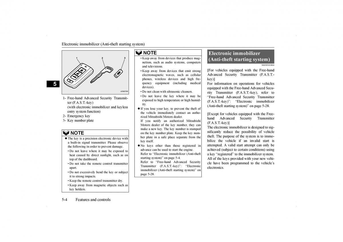 Mitsubishi Lancer VIII 8 owners manual / page 71