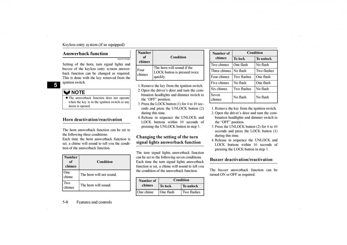 Mitsubishi Lancer VIII 8 owners manual / page 75