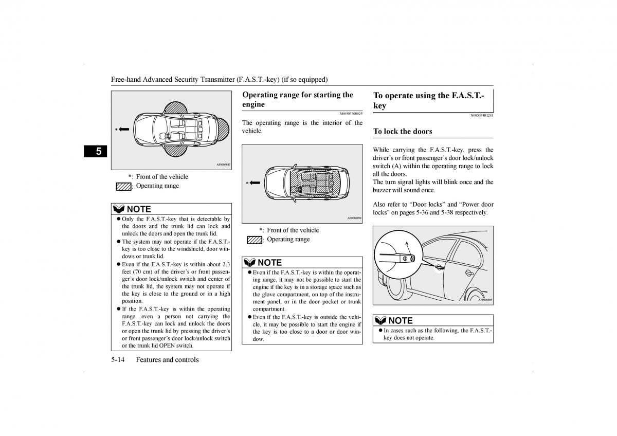 Mitsubishi Lancer VIII 8 owners manual / page 81