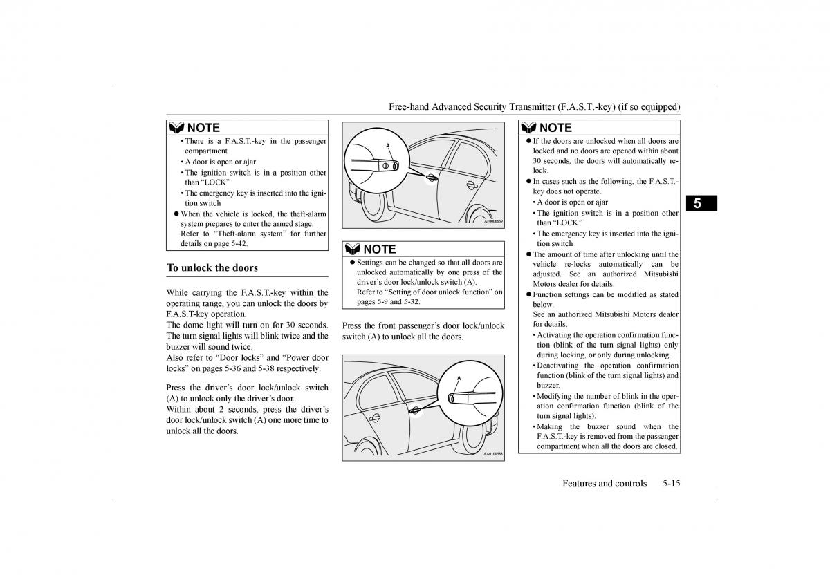 Mitsubishi Lancer VIII 8 owners manual / page 82