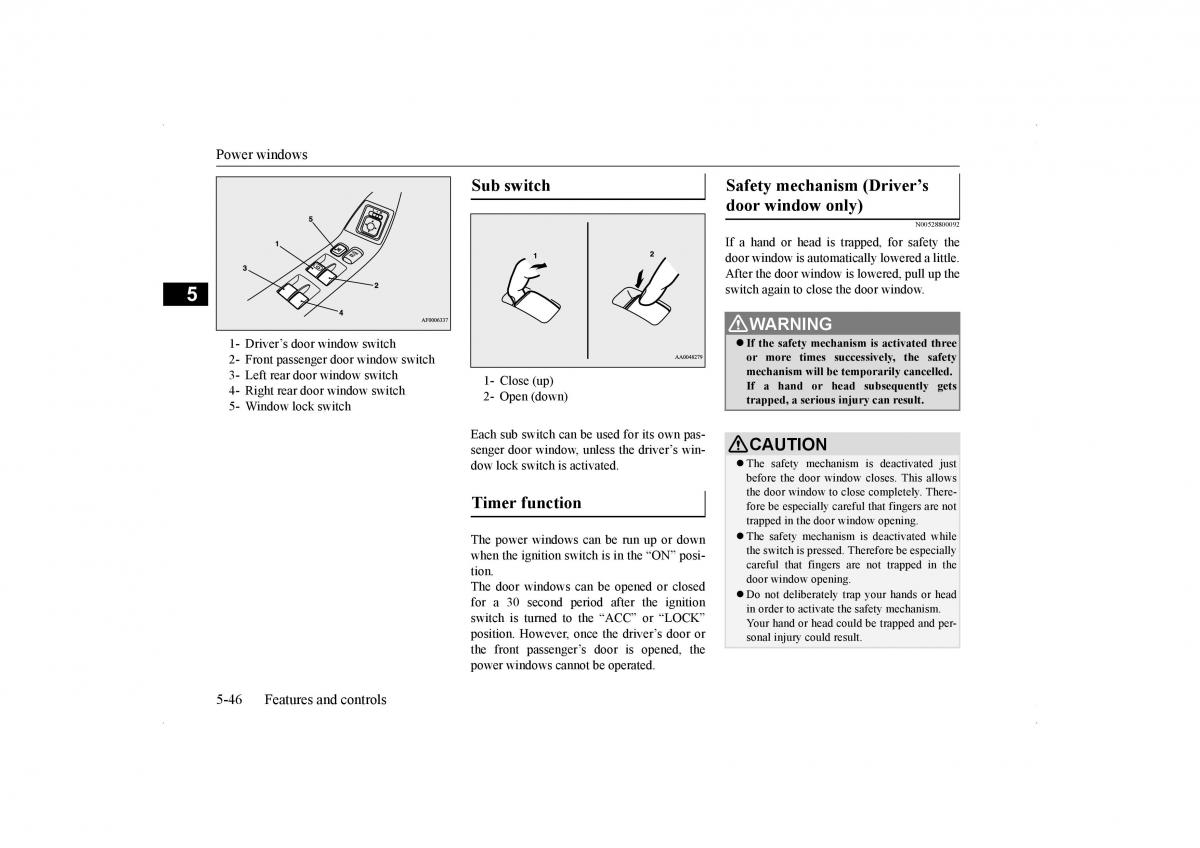 Mitsubishi Lancer VIII 8 owners manual / page 113