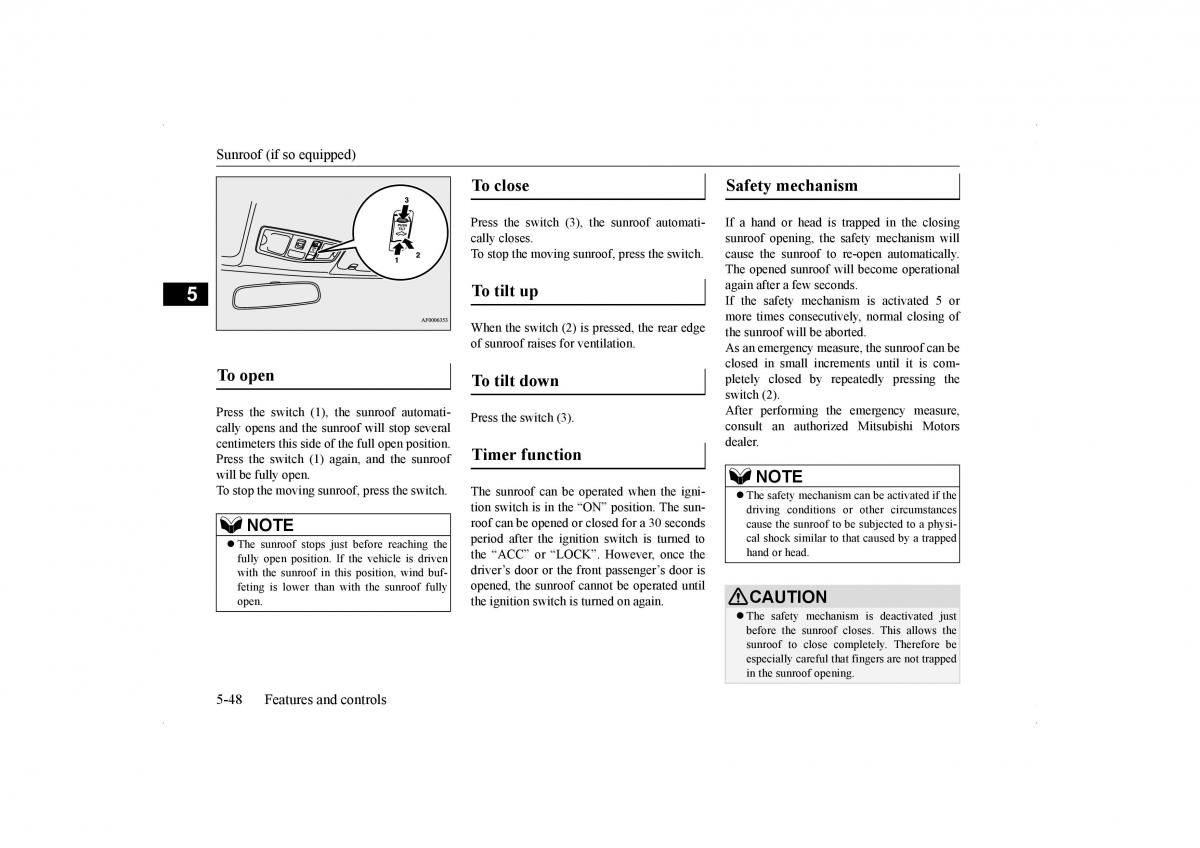 Mitsubishi Lancer VIII 8 owners manual / page 115