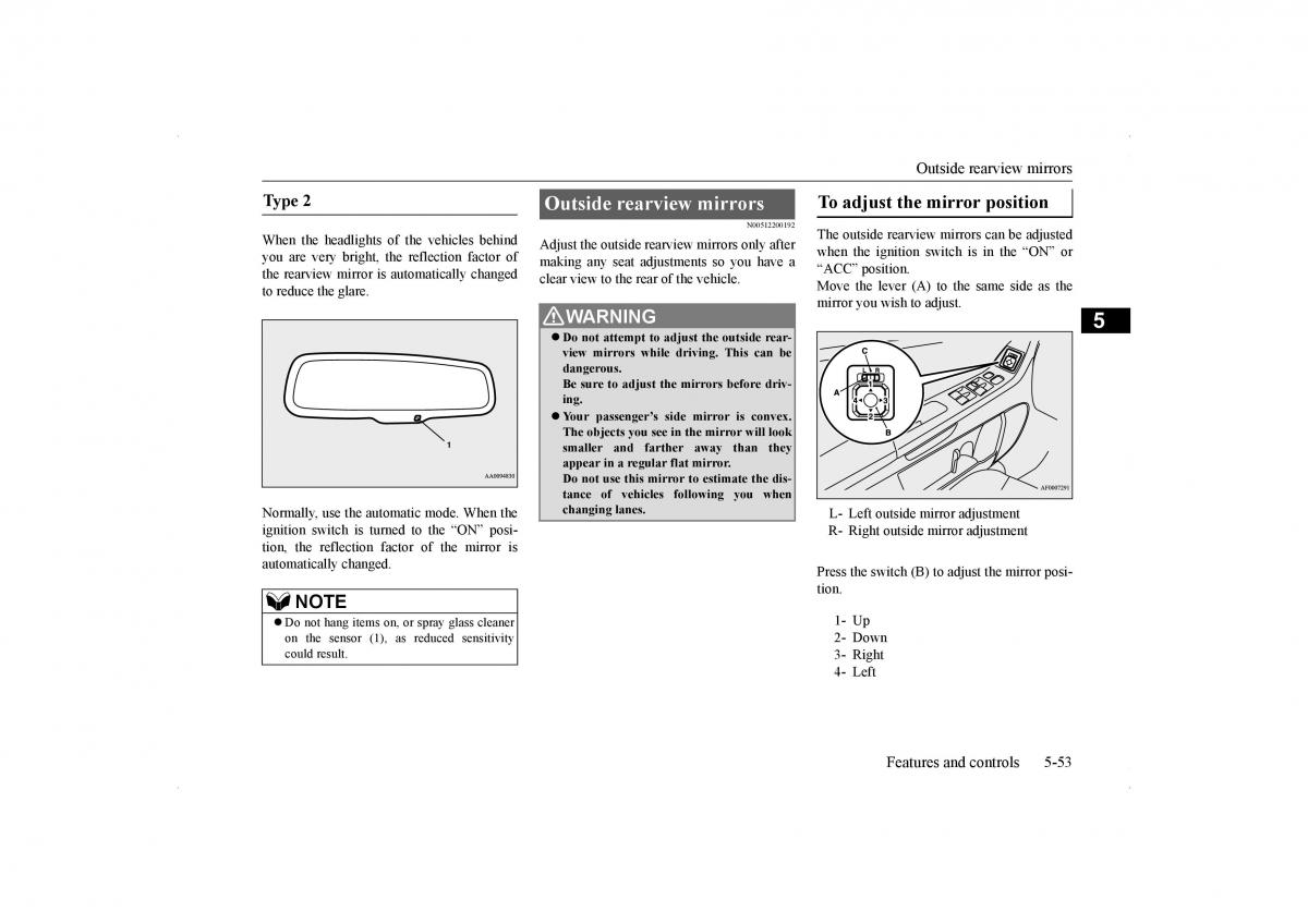 Mitsubishi Lancer VIII 8 owners manual / page 120