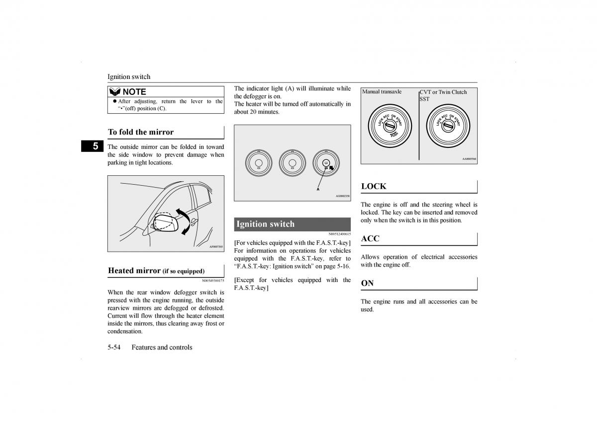 Mitsubishi Lancer VIII 8 owners manual / page 121