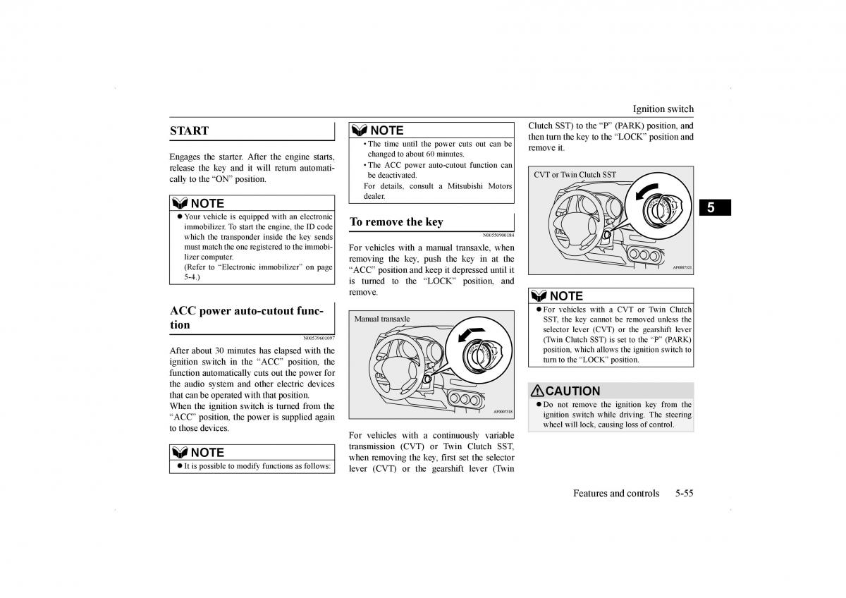 Mitsubishi Lancer VIII 8 owners manual / page 122