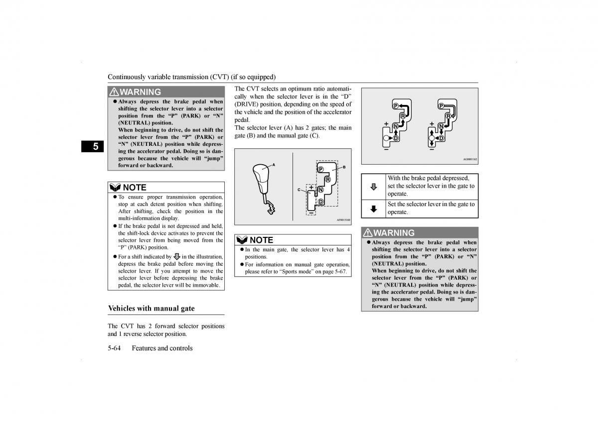 Mitsubishi Lancer VIII 8 owners manual / page 131