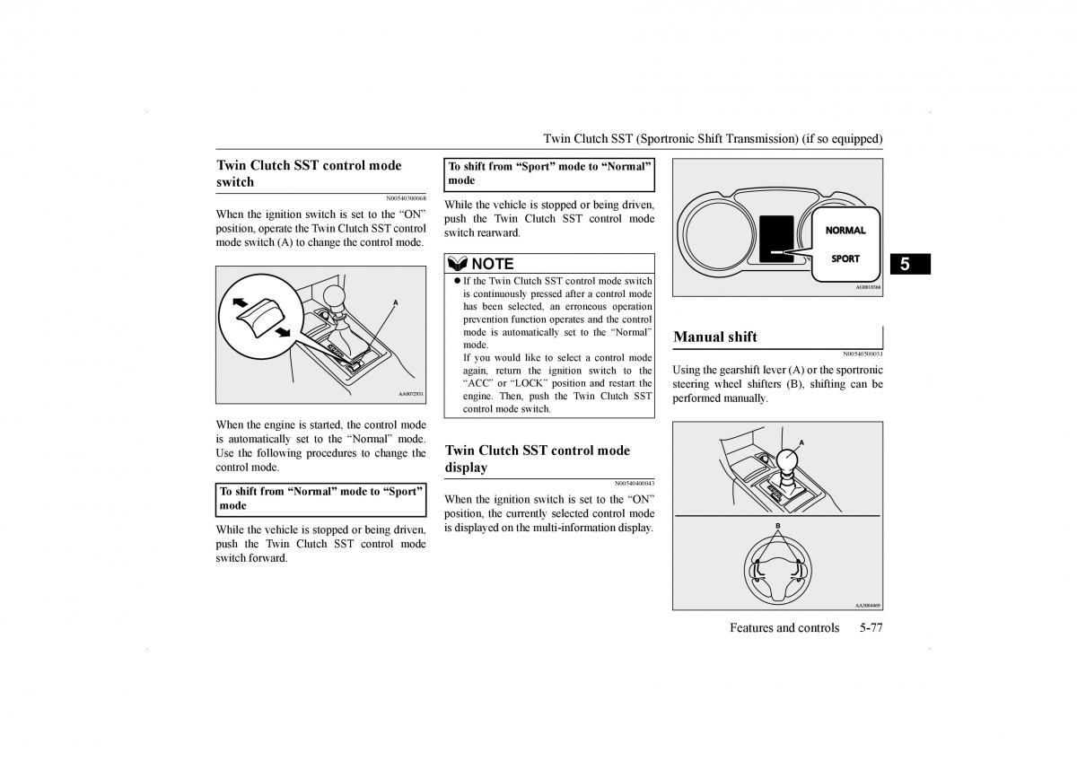 Mitsubishi Lancer VIII 8 owners manual / page 144