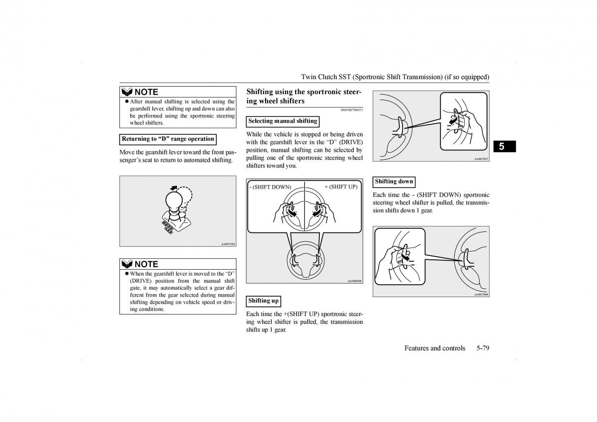 Mitsubishi Lancer VIII 8 owners manual / page 146