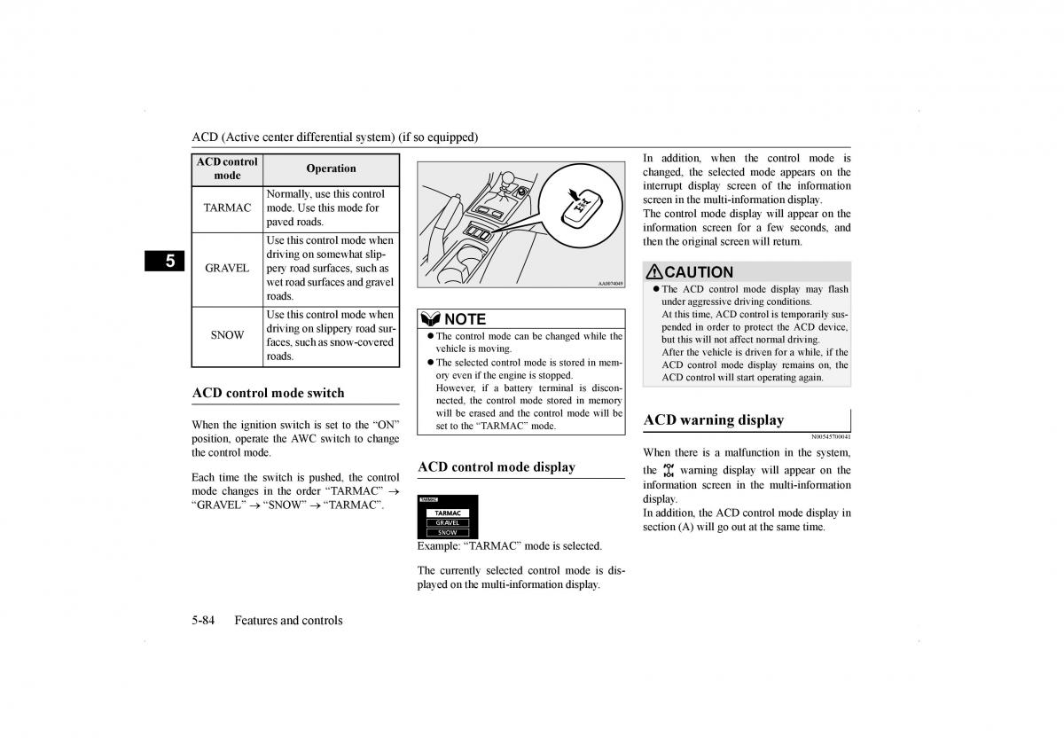 Mitsubishi Lancer VIII 8 owners manual / page 151