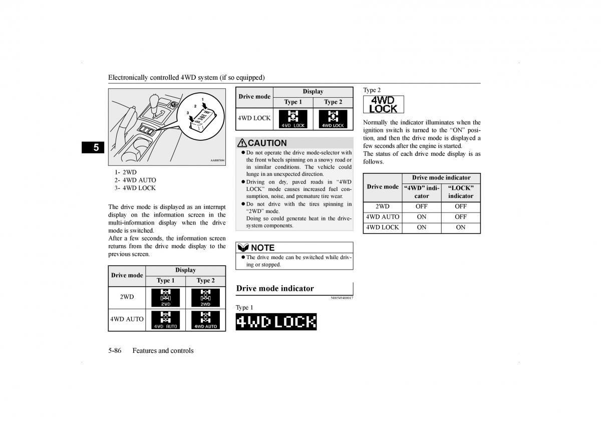 Mitsubishi Lancer VIII 8 owners manual / page 153