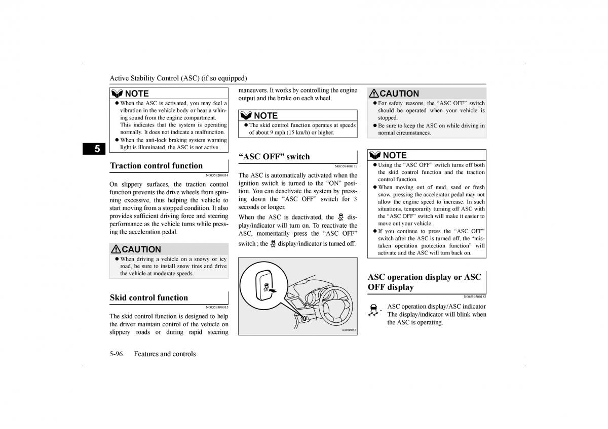 Mitsubishi Lancer VIII 8 owners manual / page 163