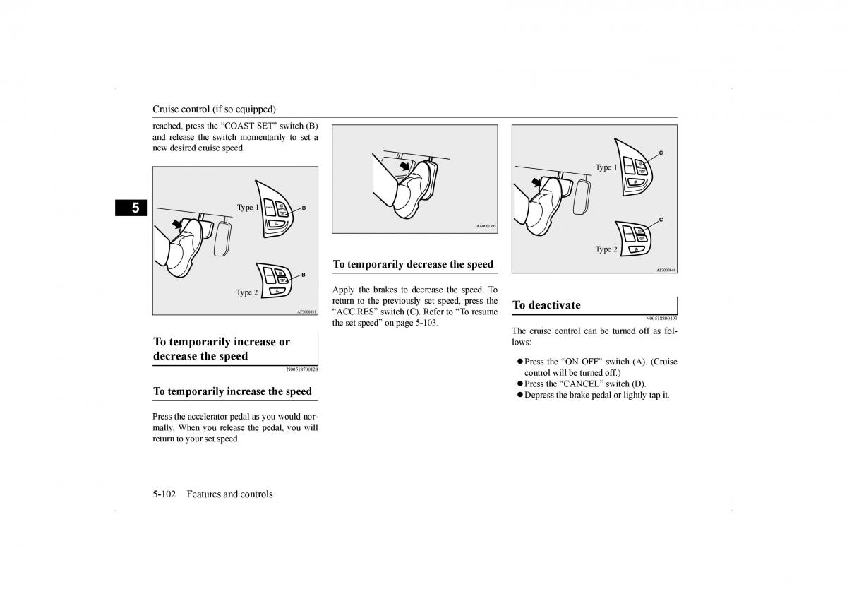 Mitsubishi Lancer VIII 8 owners manual / page 169