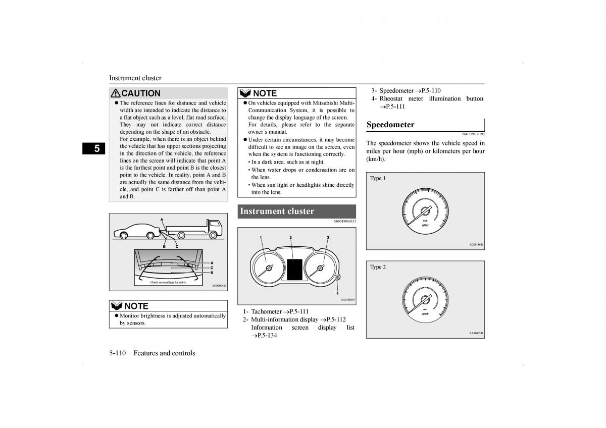 Mitsubishi Lancer VIII 8 owners manual / page 177