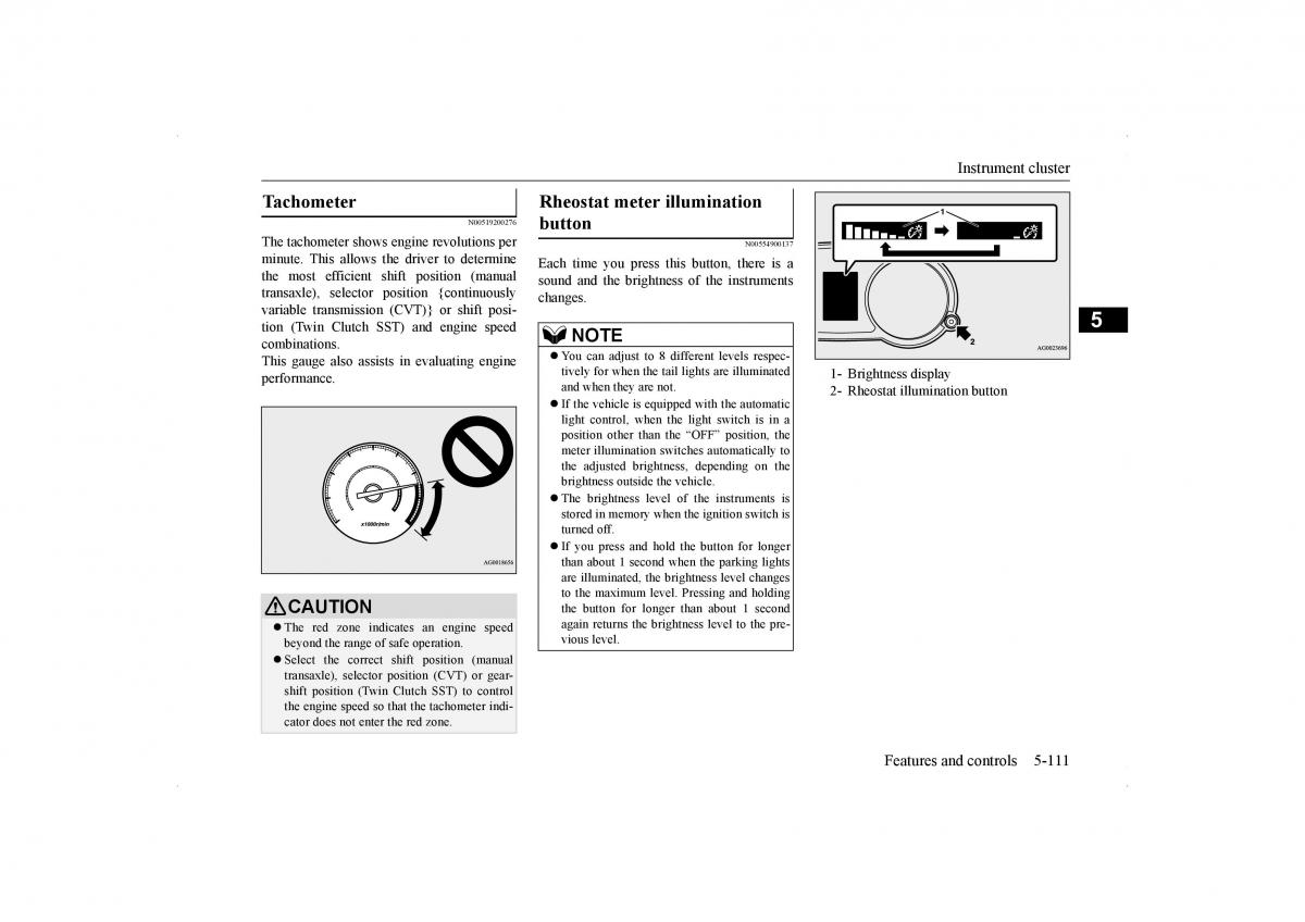 Mitsubishi Lancer VIII 8 owners manual / page 178