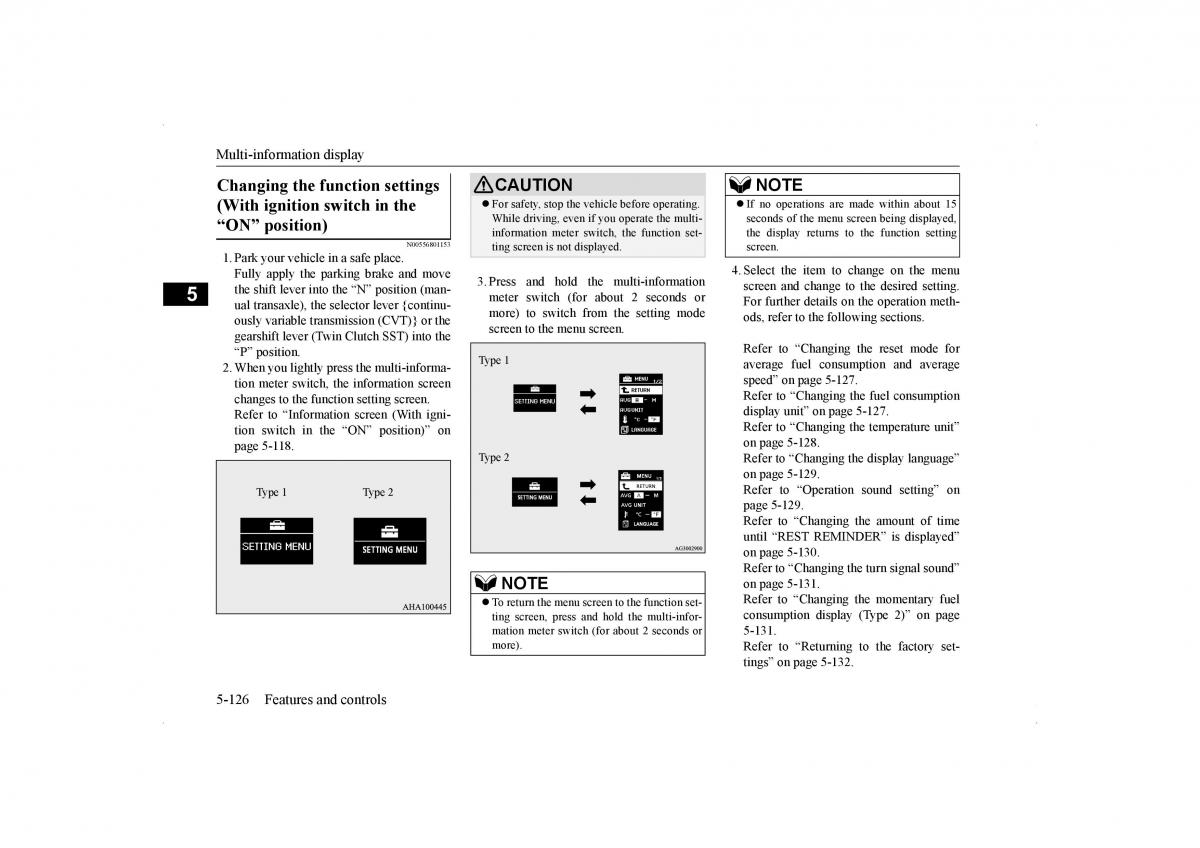 Mitsubishi Lancer VIII 8 owners manual / page 193