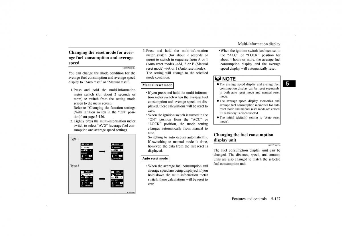 Mitsubishi Lancer VIII 8 owners manual / page 194