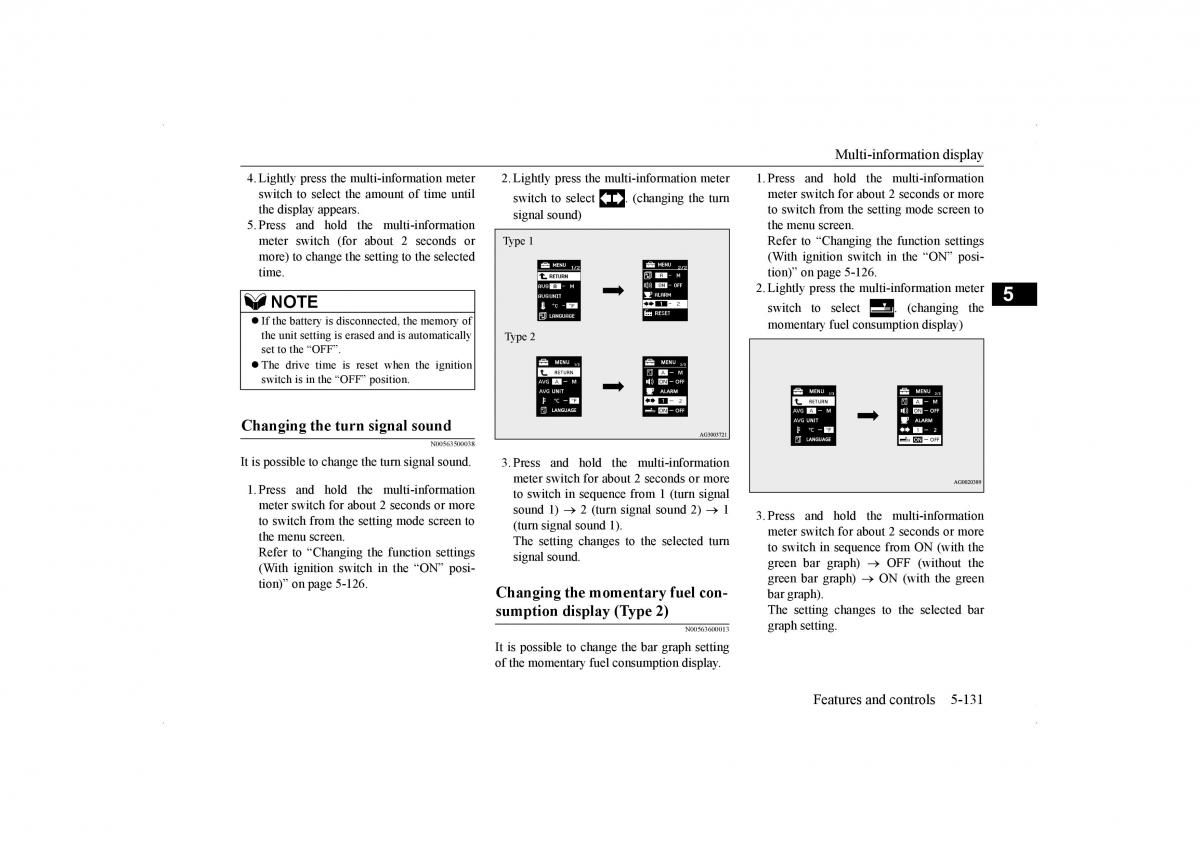 Mitsubishi Lancer VIII 8 owners manual / page 198