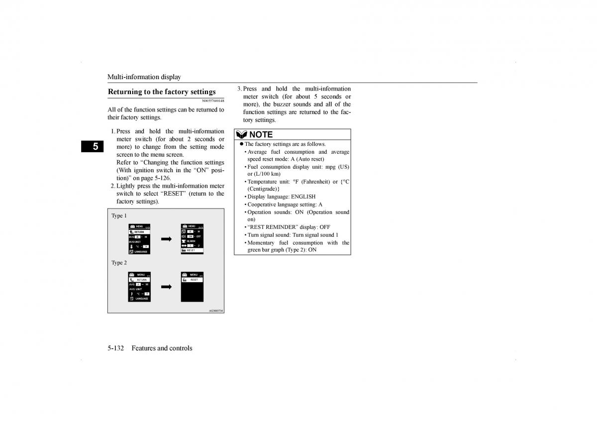 Mitsubishi Lancer VIII 8 owners manual / page 199