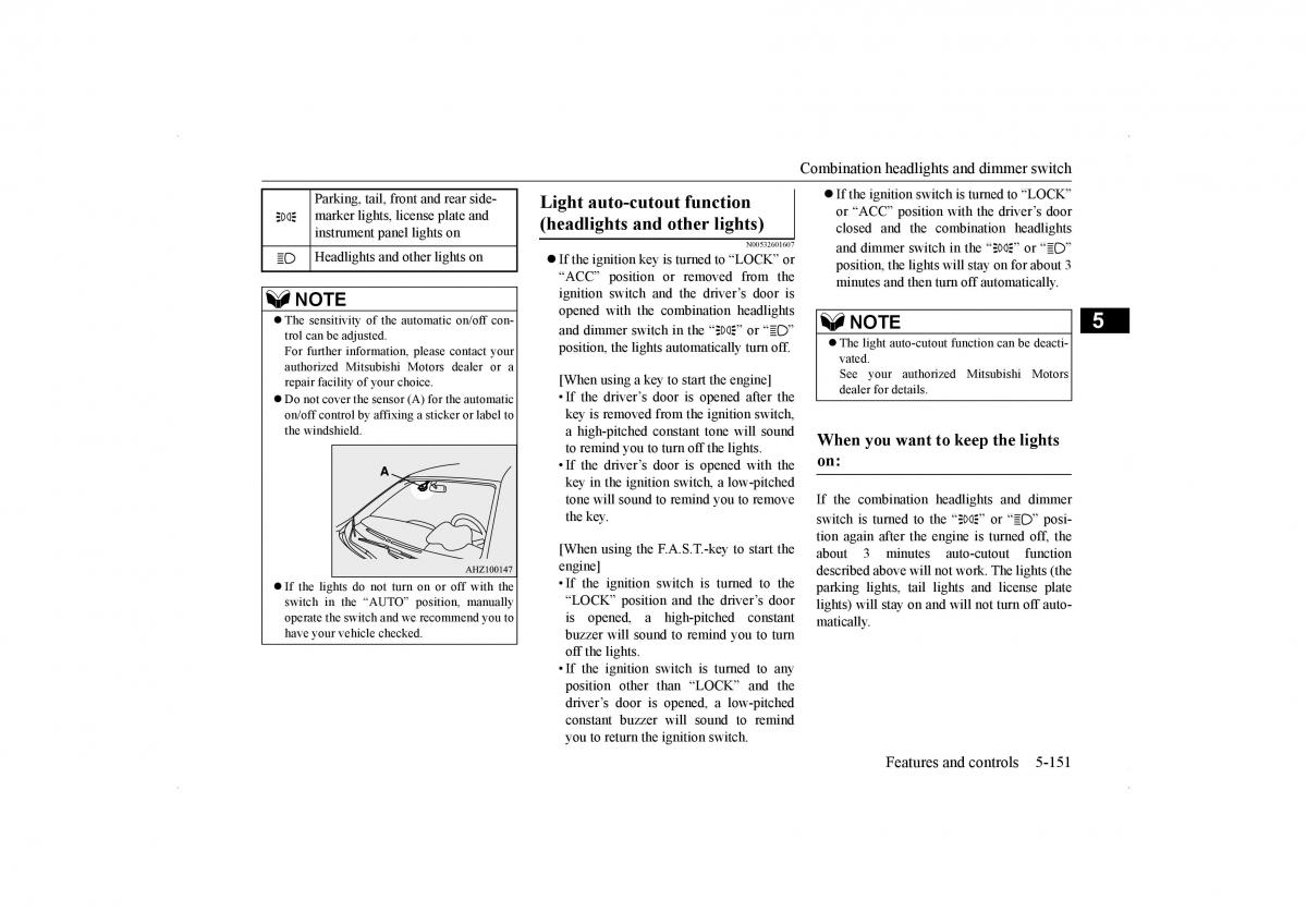 Mitsubishi Lancer VIII 8 owners manual / page 218