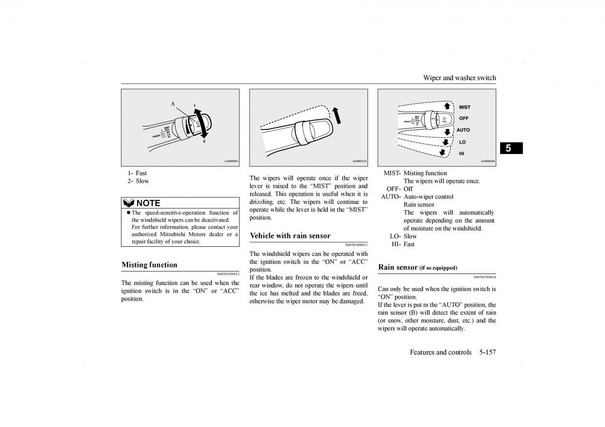 Mitsubishi Lancer VIII 8 owners manual / page 224