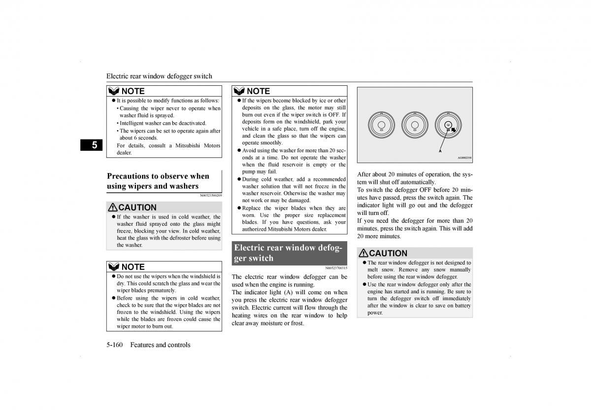 Mitsubishi Lancer VIII 8 owners manual / page 227