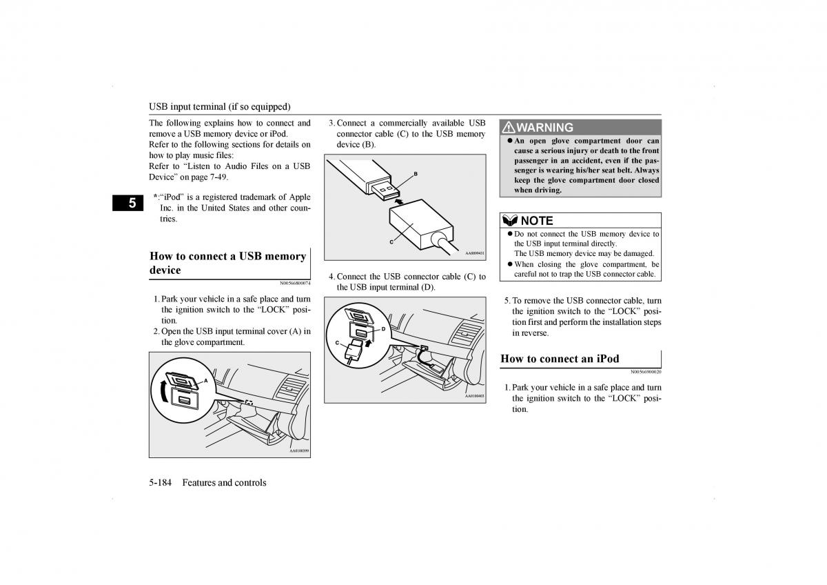 Mitsubishi Lancer VIII 8 owners manual / page 251