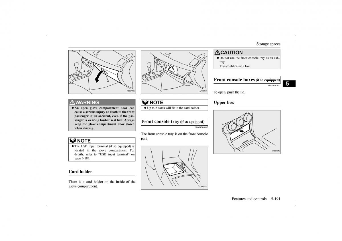 Mitsubishi Lancer VIII 8 owners manual / page 258