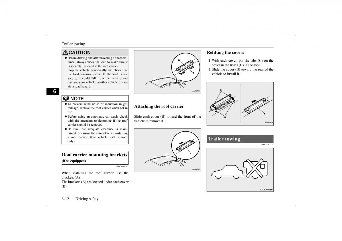 Mitsubishi Lancer VIII 8 owners manual / page 273