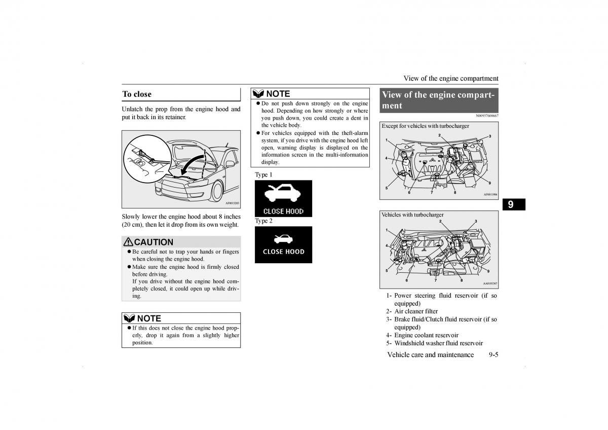 Mitsubishi Lancer VIII 8 owners manual / page 364