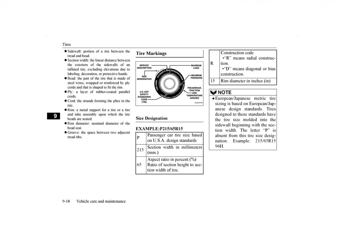 Mitsubishi Lancer VIII 8 owners manual / page 377