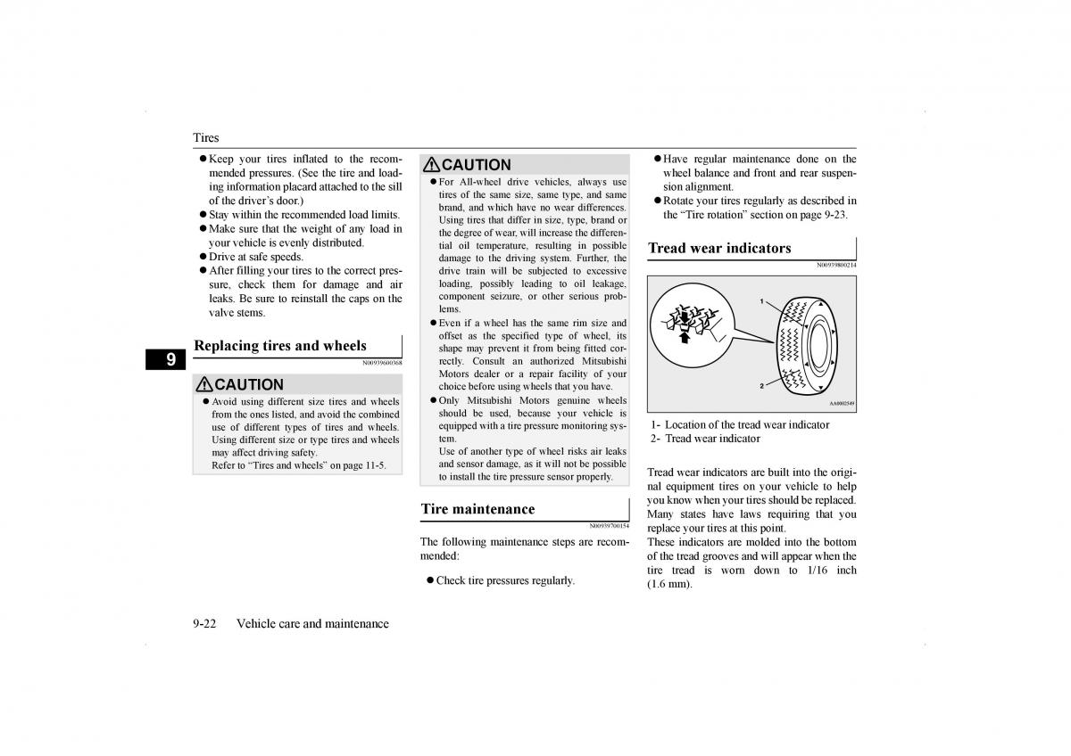 Mitsubishi Lancer VIII 8 owners manual / page 381