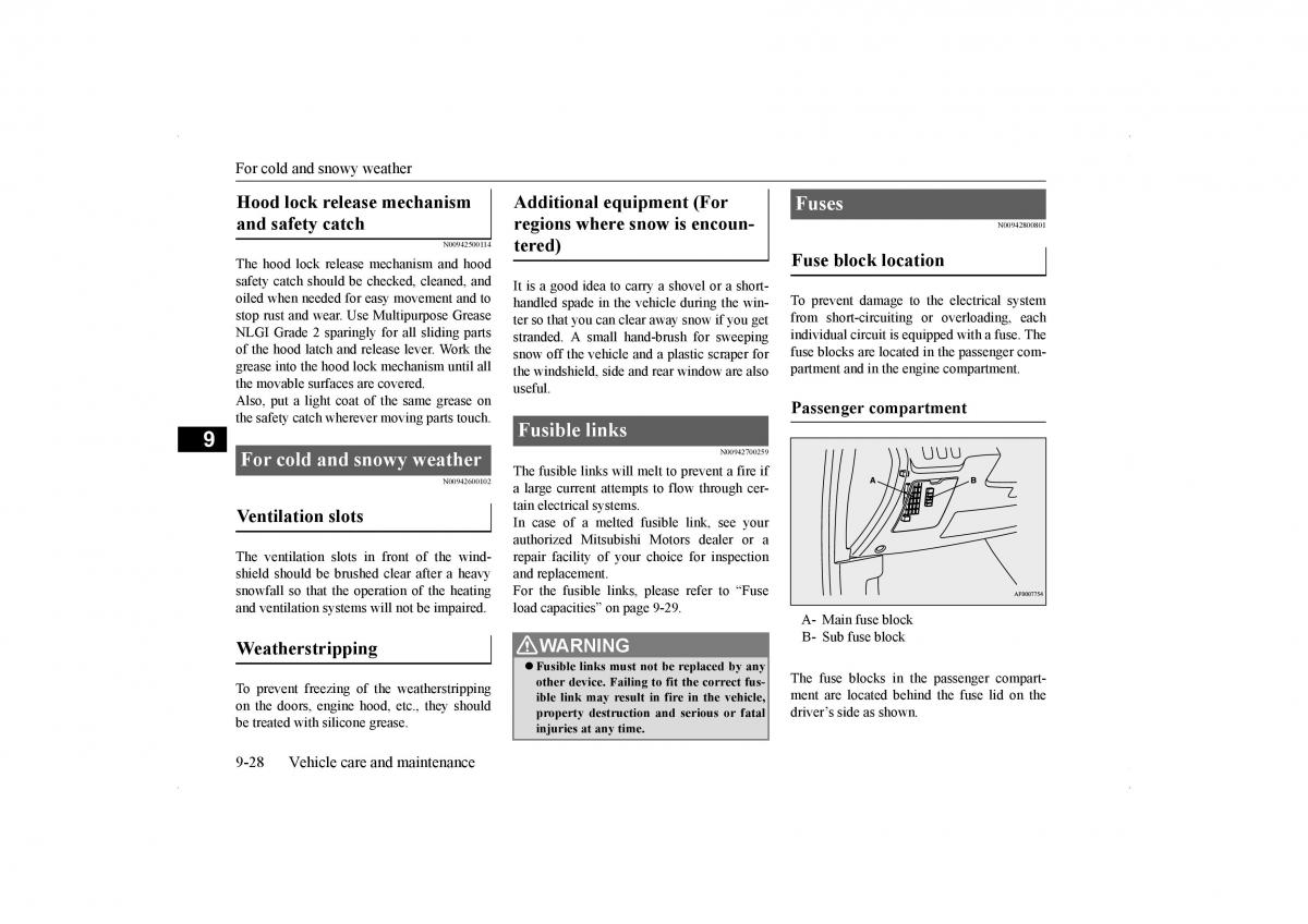 Mitsubishi Lancer VIII 8 owners manual / page 387