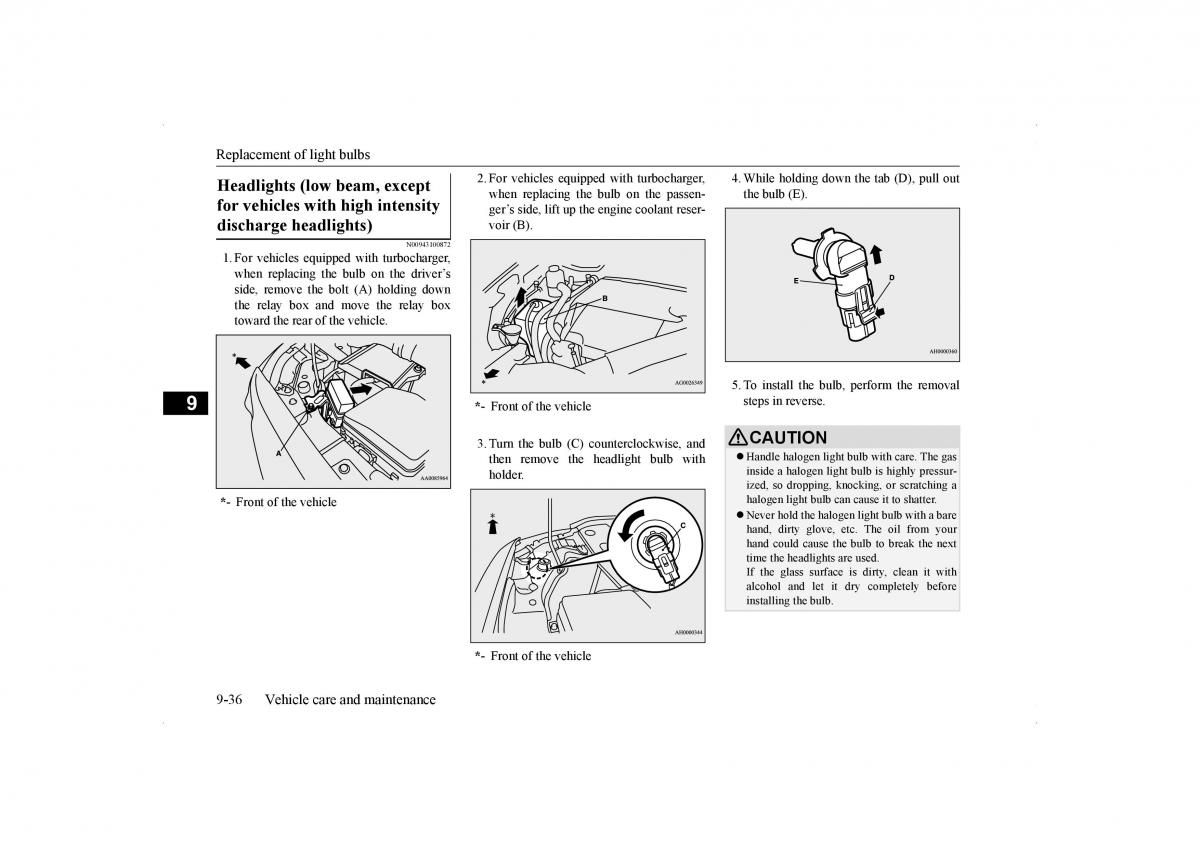 Mitsubishi Lancer VIII 8 owners manual / page 395