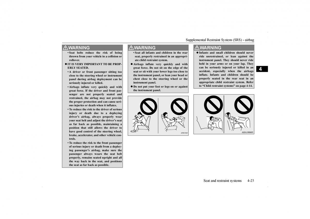 Mitsubishi Lancer VIII 8 owners manual / page 52