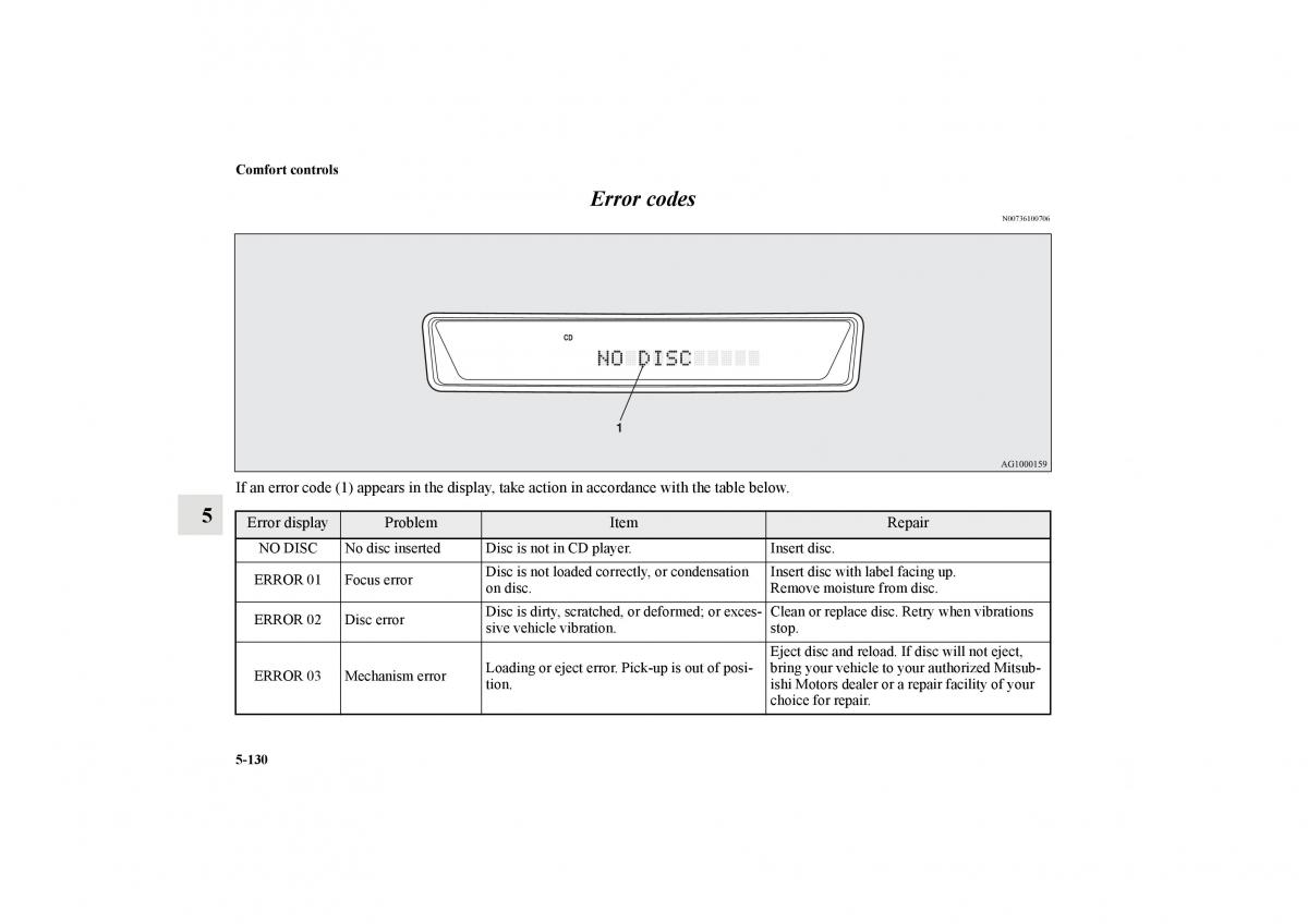 Mitsubishi Lancer Sportback VIII 8 owners manual / page 543