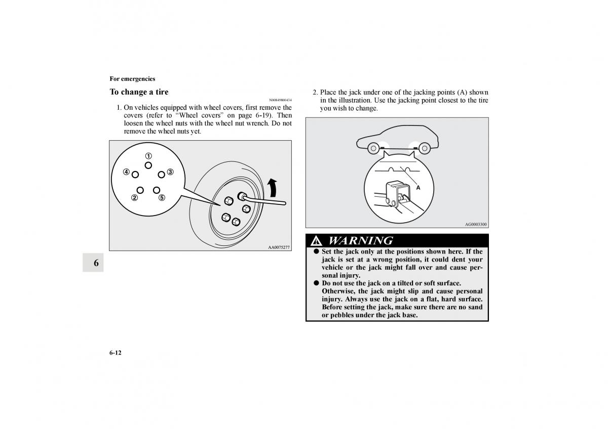 Mitsubishi Lancer Sportback VIII 8 owners manual / page 569