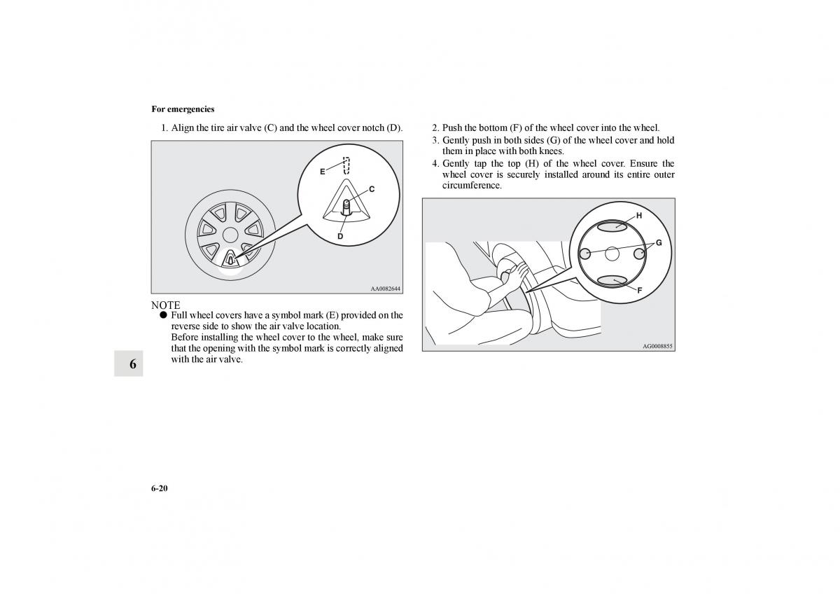 Mitsubishi Lancer Sportback VIII 8 owners manual / page 577