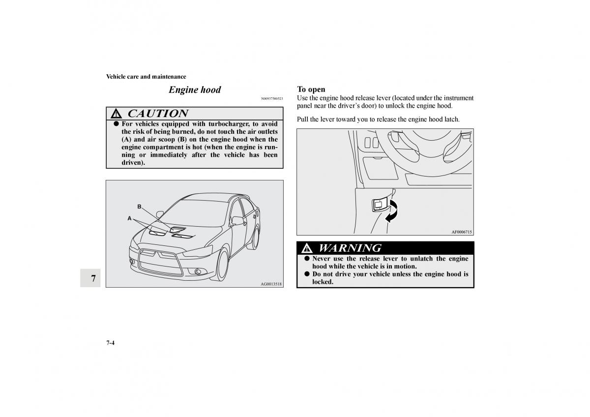 Mitsubishi Lancer Sportback VIII 8 owners manual / page 585