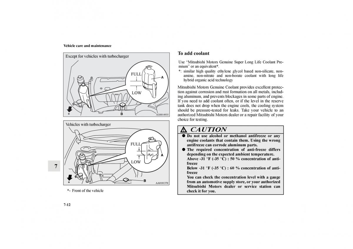 Mitsubishi Lancer Sportback VIII 8 owners manual / page 593