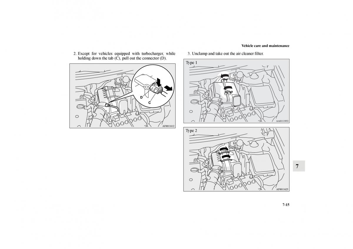 Mitsubishi Lancer Sportback VIII 8 owners manual / page 596