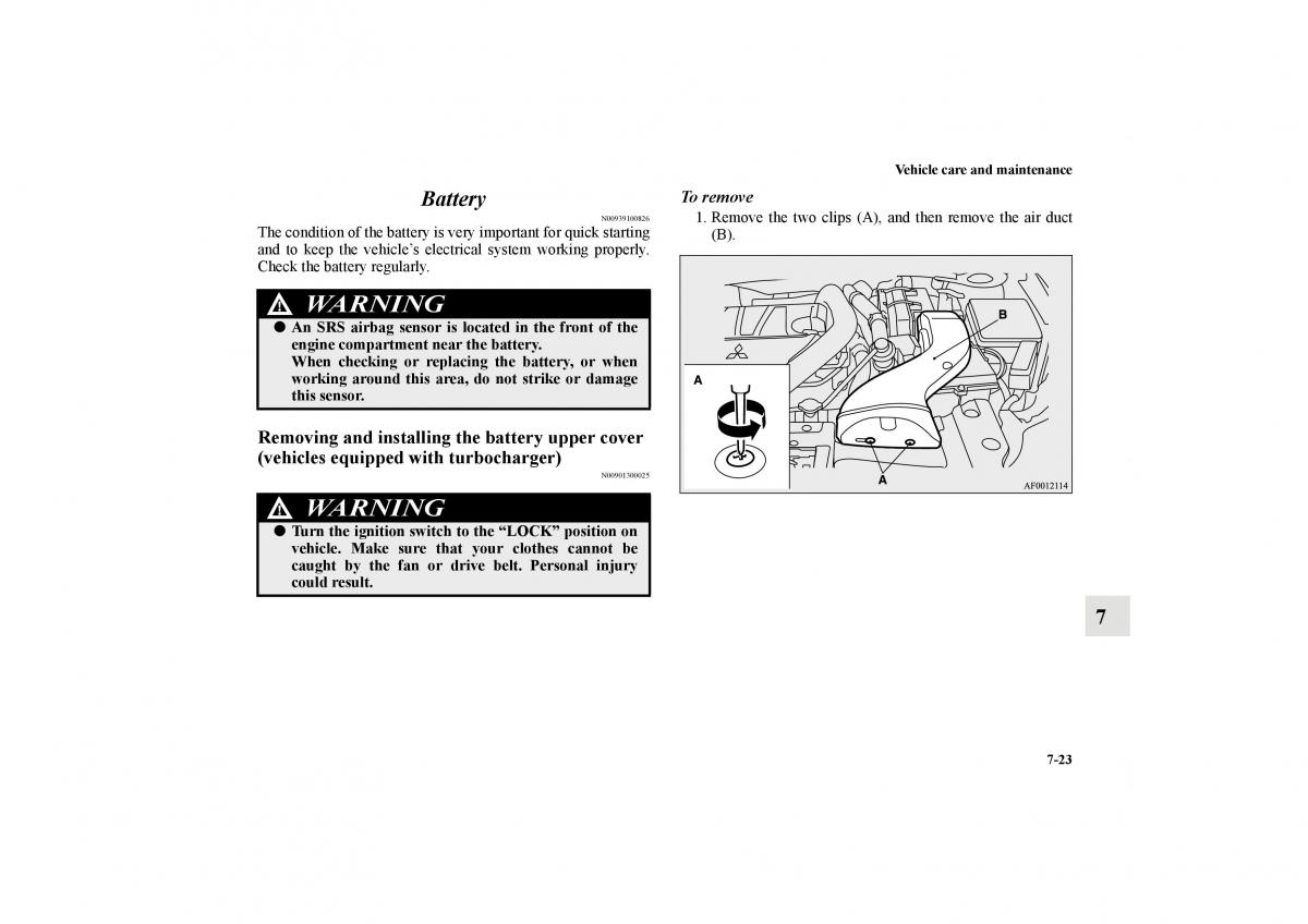 Mitsubishi Lancer Sportback VIII 8 owners manual / page 604