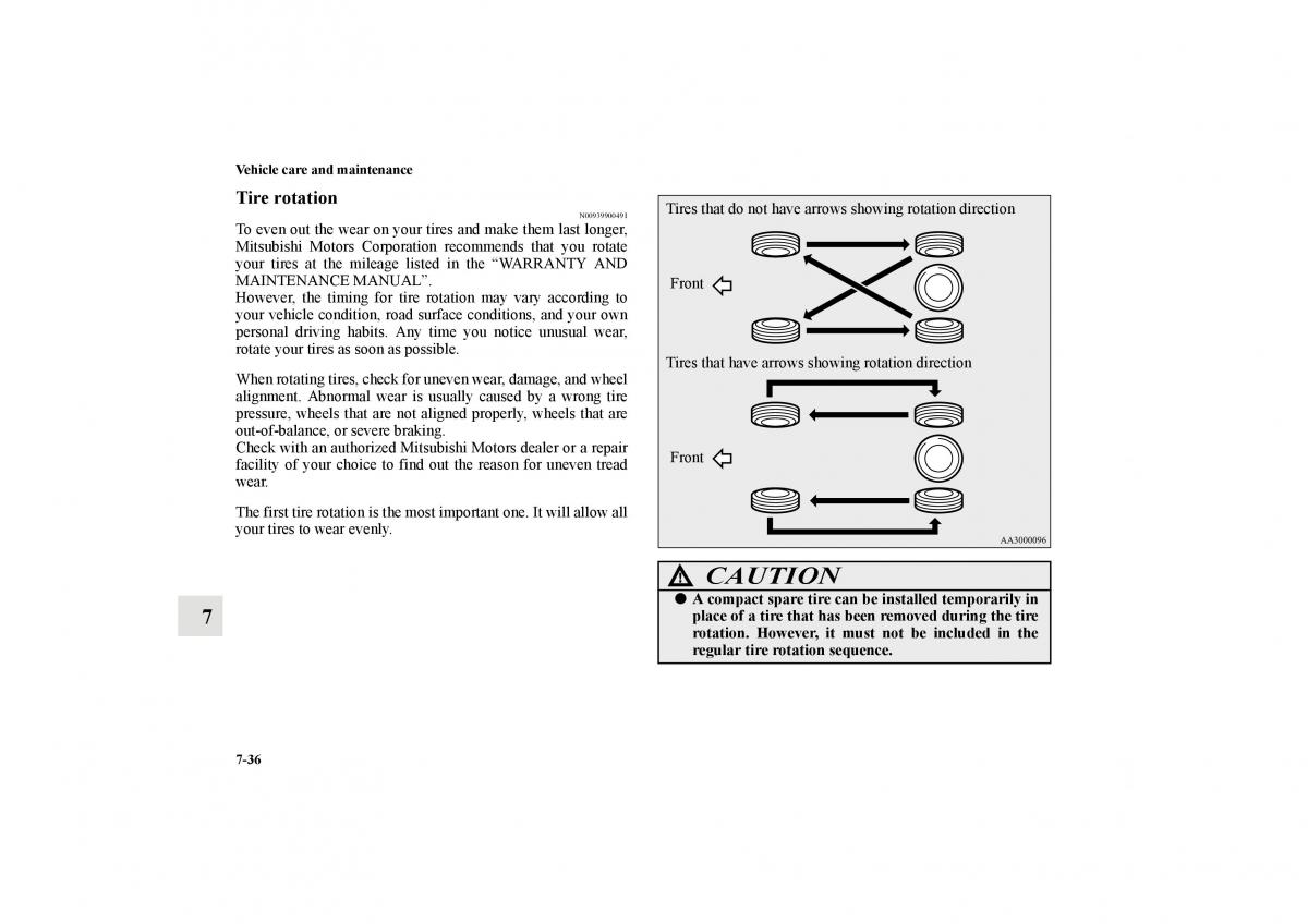 Mitsubishi Lancer Sportback VIII 8 owners manual / page 617