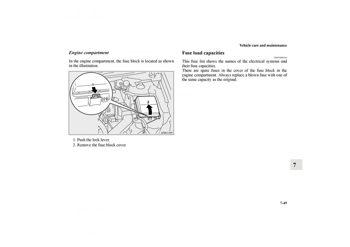 Mitsubishi Lancer Sportback VIII 8 owners manual / page 630