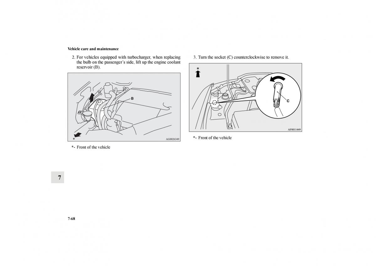 Mitsubishi Lancer Sportback VIII 8 owners manual / page 649