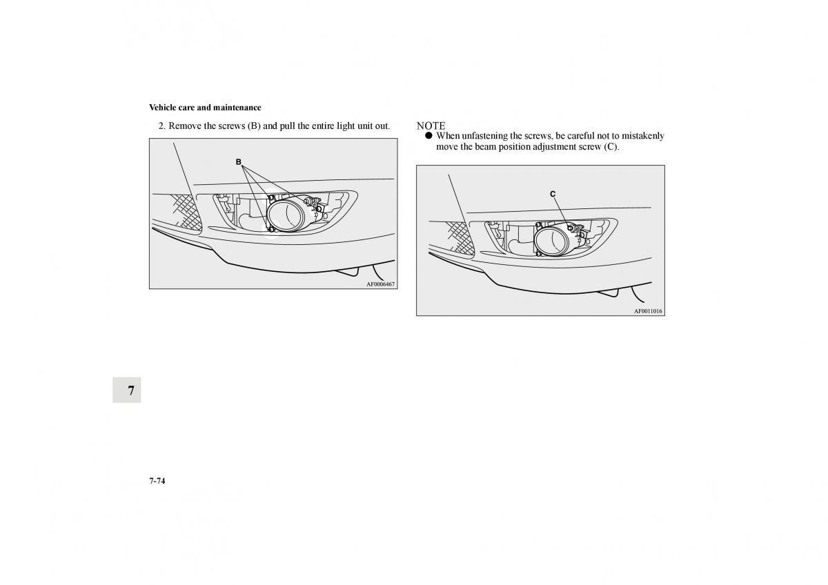 Mitsubishi Lancer Sportback VIII 8 owners manual / page 655