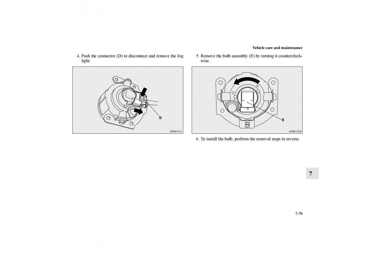 Mitsubishi Lancer Sportback VIII 8 owners manual / page 660