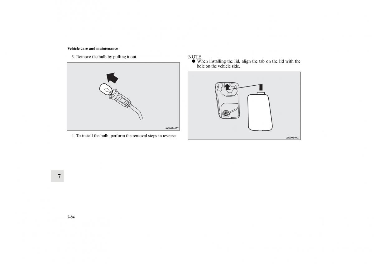 Mitsubishi Lancer Sportback VIII 8 owners manual / page 665