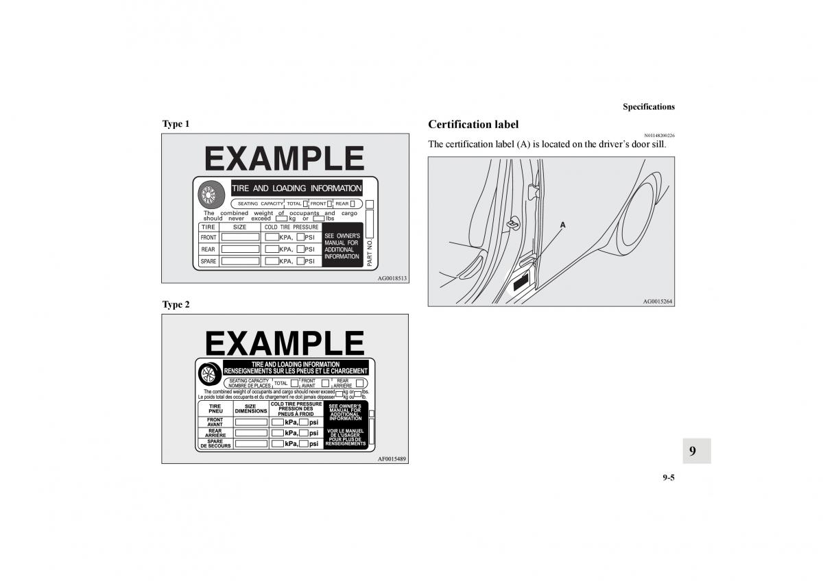 Mitsubishi Lancer Sportback VIII 8 owners manual / page 690