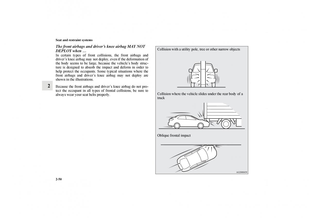 Mitsubishi Lancer Sportback VIII 8 owners manual / page 79