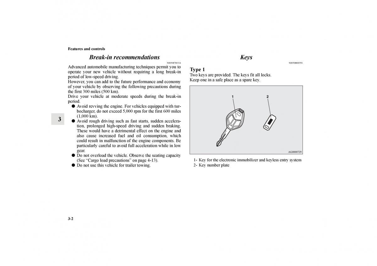 Mitsubishi Lancer Sportback VIII 8 owners manual / page 95